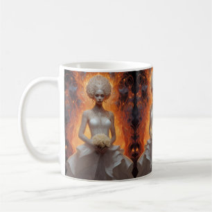 Elegant Blommigt Bride Bröllop Collection Kaffemugg