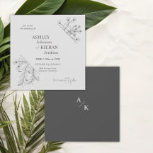 Elegant Blommigt Bröllop