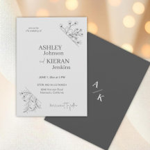 Elegant Blommigt Bröllop