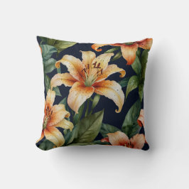 Elegant Blommigt Dekorativ kudde