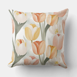 Elegant Blommigt Dekorativ kudde