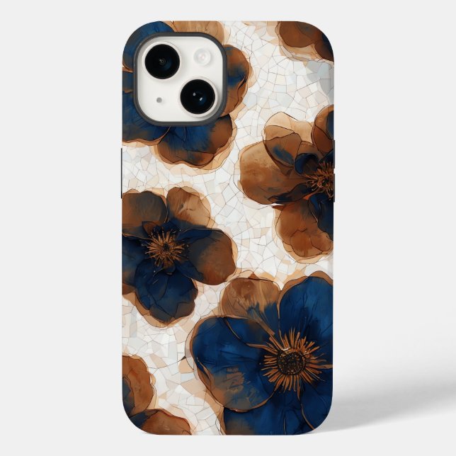 Elegant Blommigt Durable Phone Case (Baksida)