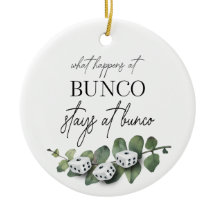 Elegant Blommigt Eucalyptus Dice Bunco