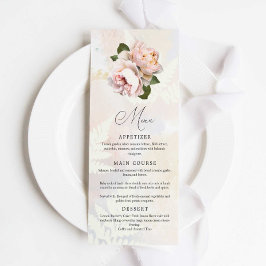 Elegant - Blommigt för  Rosa Meny