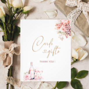 Elegant blommigt för vattenfärgen Petals och Prose Fototryck