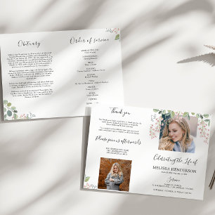 Elegant Blommigt - foto - begravning   Memorial Pr