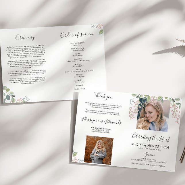 Elegant Blommigt - foto - begravning | Memorial Pr (Skapare uppladdad)