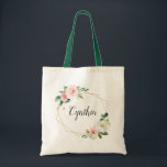 Elegant  Blommigt Geometric Ram Bridesmaid Tygkasse<br><div class="desc">Elegant  Blommigt Geometric Ram Bridesmaid Favor Tote Bag. (1) Om du vill göra ytterligare anpassningar klickar du på länken "anpassa ytterligare" och användor verktyg som är utformat för att ändra mallen. (2) Kontakta mig om du behöver hjälp eller matchande artiklar.</div>