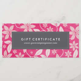 Elegant Blommigt Gift-certifikat