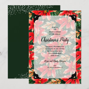 Elegant Blommigt Greenery jul Party