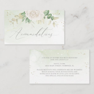 Elegant Blommigt Grey Bröllop Bostäder Tilläggskort