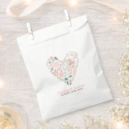 Elegant Blommigt Heart Bröllop