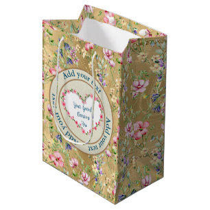 Elegant Blommigt Heart Ram: för varje Tillfälle