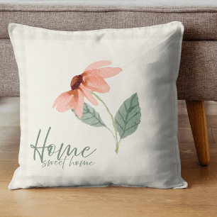Elegant Blommigt Home Dekorativ kudde utomhus