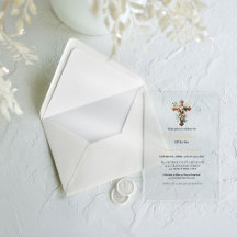 Elegant Blommigt  Kor Baptism