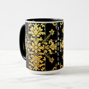 Elegant Blommigt Luxury Trendig Collection Mugg
