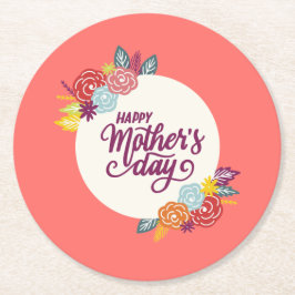 Elegant Blommigt Lycklig Mors dag | UNDERLÄGG