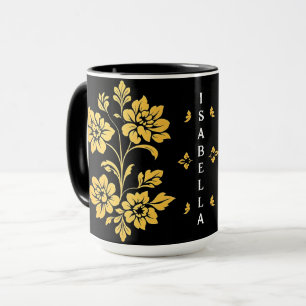 Elegant Blommigt lyx Modern samling Mugg