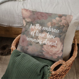 Elegant Blommigt Memorial Gift för att gripa Mor Kudde