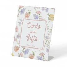 Elegant Blommigt Möhippa Cards och Gattecken
