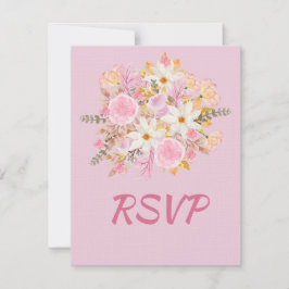 Elegant Blommigt OSA kort Sweet sixteen födelsedag
