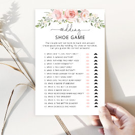 Elegant  blommigt Skuggspelet i bröllop