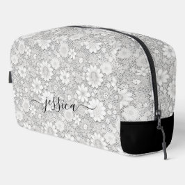 Elegant, blommigt snöre mönster, skript namn