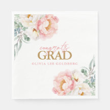 Elegant Blommigt Studenten Pappra blöjor