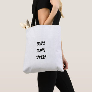 Elegant Blommigt Tote Bag - Snyggt och funktion Tygkasse