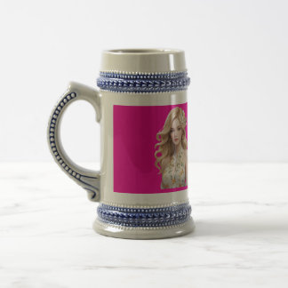 Elegant Blommigt Vattenfärg Bliss Mugg