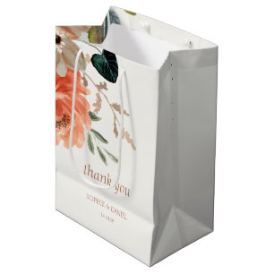 Elegant Blommigt Vattenfärg par Initialer Bröllop