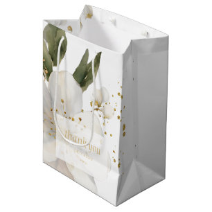 Elegant Blommigt Vattenfärg Tack Bröllop