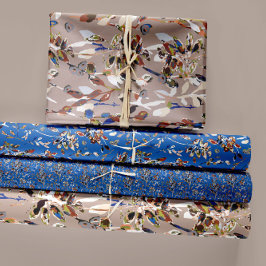 Elegant Blommigt Vattenfärgsavfärgningsutfall