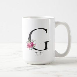 Elegant Blommigts Gigi Modern 15oz Coffee Mugg