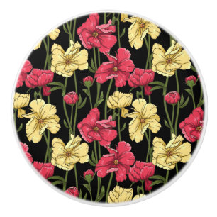 Elegant blommönster 2 knopp