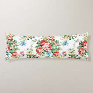 Elegant Blommönster med Ro Design Inslag Kroppskudde
