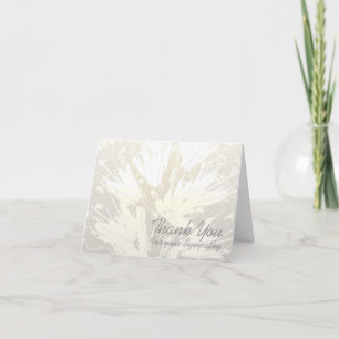 Elegant Blommönster Sympati Tack för att du inte f Kort