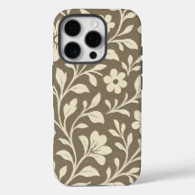 Elegant blomster- & botanisk iPhone Pro-fodral