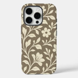 Elegant blomster- & botanisk iPhone Pro-fodral