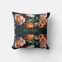 Elegant blomster botanisk rustik herr- och frubröl