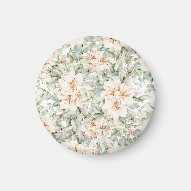 elegant blomster magnet (Framsidan)