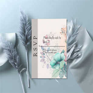 Elegant blomster OSA kort