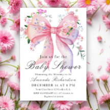 Elegant blomsterbåge för blombarn Baby Shower