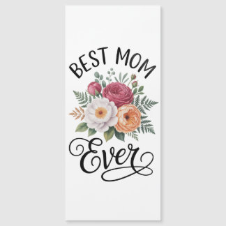 Elegant Blomsterbukett Vattenfärg Bästa Mamma Någo