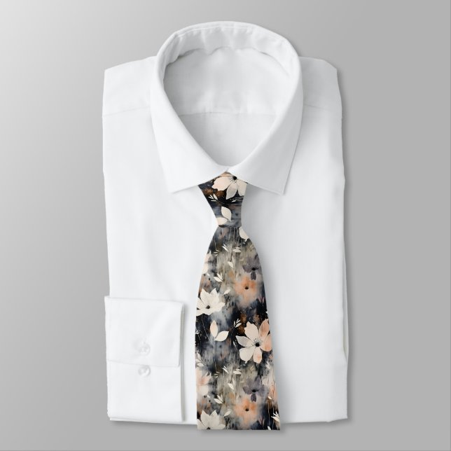 Elegant blomsterform trendy botanisk slips (Bunden)