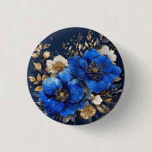 Elegant blomsterkonst knapp