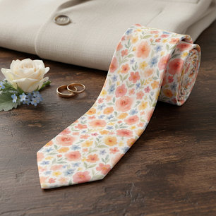 Elegant blomsterkonst mönster slips