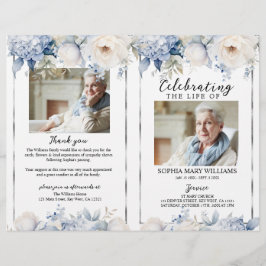 Elegant blomsterlikkista program | Ordning för cer