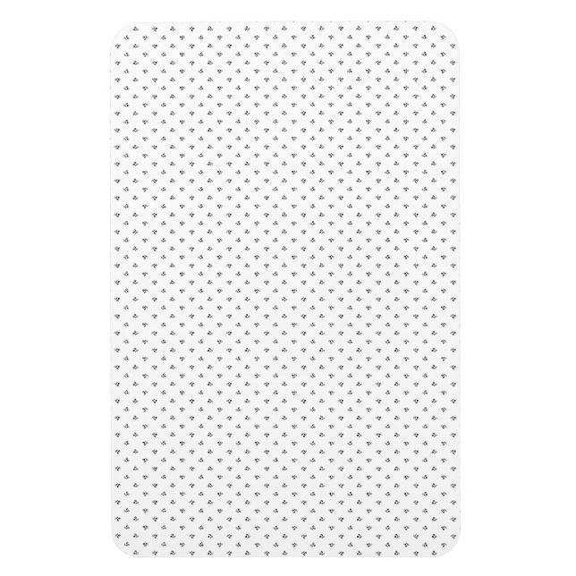 Elegant blomstermagnet | Minimalistisk heminrednin Magnet (Vertikal)
