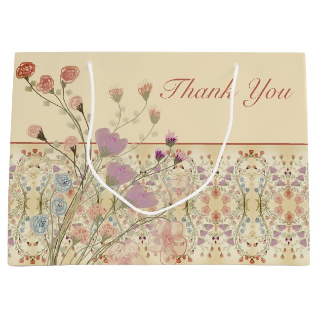 Elegant blomstermönster (Framsidan)